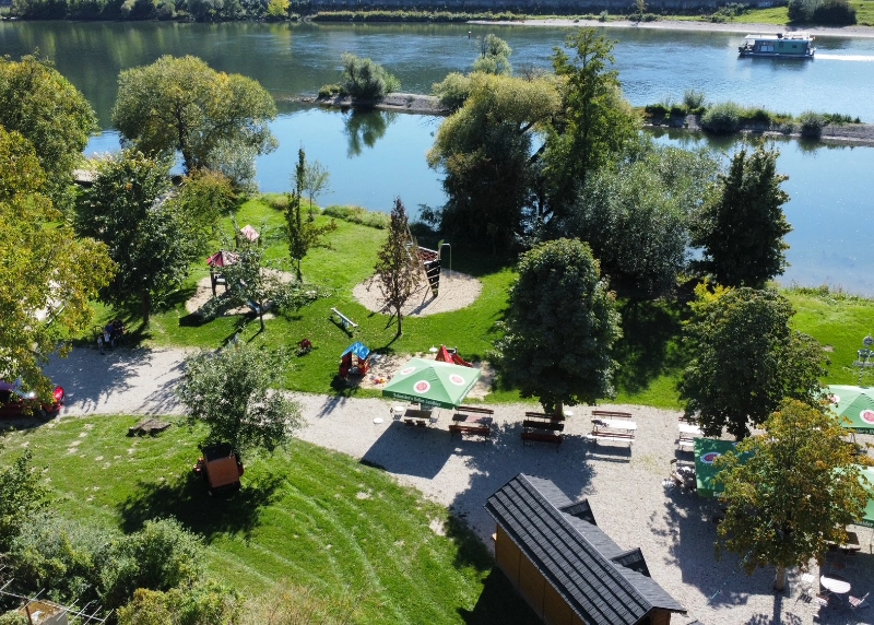 Röllgarten an der Donau